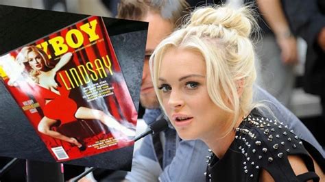 lindsay lohan nudes|Lindsay Lohan's Nude Playboy Pictorial Available Online .